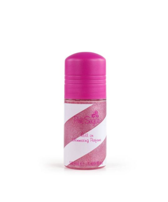 pink sugar roll on shimmering perfume